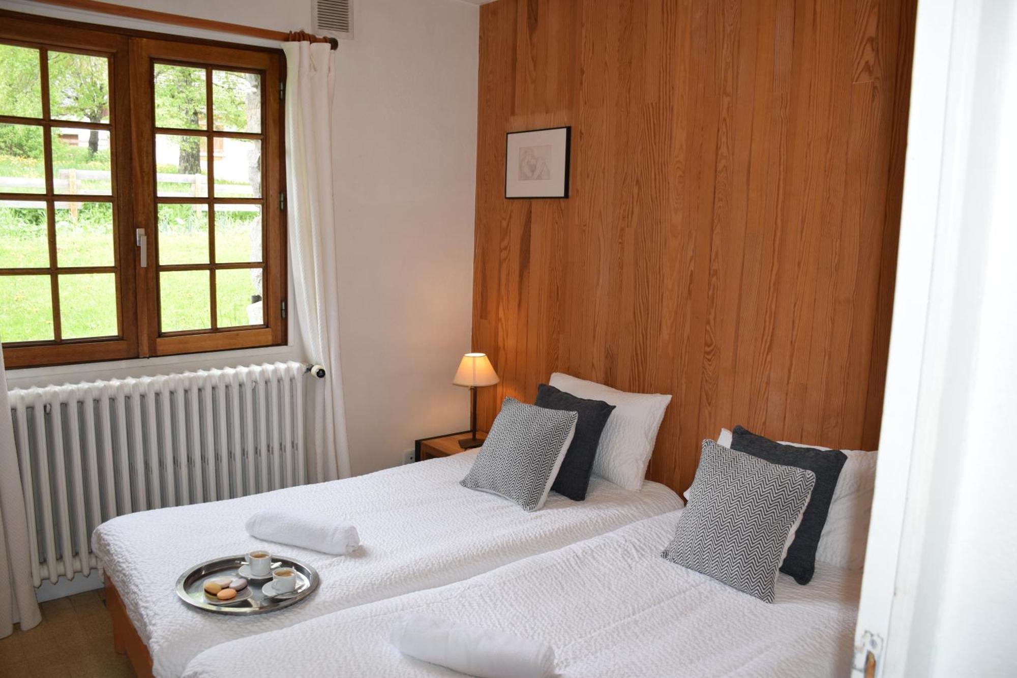 Chalet L Olan 15P Emplacement Exceptionnel Grand Terrain Ле дез Альп Экстерьер фото